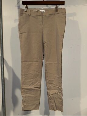 Van Heusen Tan Slim Fit Stretch Pants